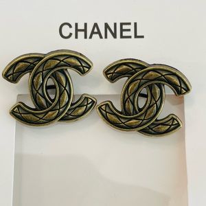 Authentic Chanel Buttons - Set of 2